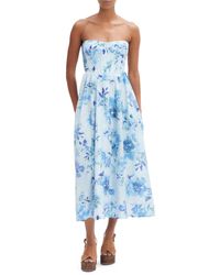 Bardot - Lola Floral Strapless Maxi Dress - Lyst