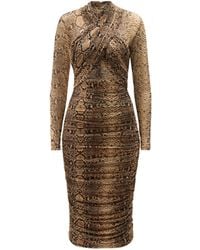 Bardot - Aliyah Midi Bodycon Dress - Lyst