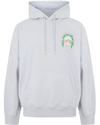 CASABLANCA - Larche Logo Over The Head Hoodie - Lyst