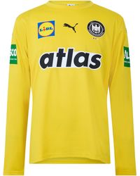 PUMA - Dhb Goalkeeper Season 25 Short Sleeve Licensed Performance T-Shirt - Lyst