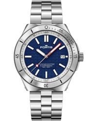 Fortis - Marinemaster Automatic Stainless Steel 300M Water Resistant Auto Analogue Watch - Lyst