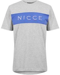 Nicce London - Mercury Stripe T-shirt - Lyst