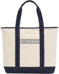 Tommy Hilfiger - Summer Canvas Tote Bag - Lyst