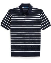 Polo Ralph Lauren - Knitted Short Sleeve Polo Shirt - Lyst