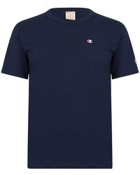 Champion - Reverse Weave Small Logo T Shirt - Lyst