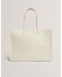 Ted Baker - Ted Xl Lizard Tote Ld71 - Lyst
