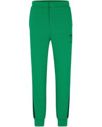 BOSS - Hover Aj Closed Hem Fleece Joggers - Lyst