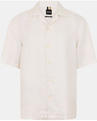 BOSS - C-Lars Short Sleeve Shirt - Lyst