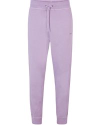 BOSS - Sefadelong Closed Hem Jogging Bottoms - Lyst