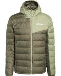 adidas - Mt Down Hooded Jacket - Lyst