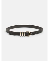 Pieces - Lea Pu Belt Ld63 - Lyst