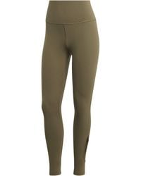 adidas - Yoga Studio Wrapped 7/8 Leggings - Lyst