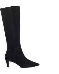 Dune - Sultry Leather Knee-High Boots - Lyst