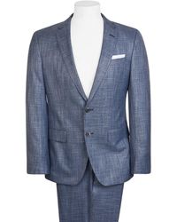 BOSS Sheen Suit - Blue