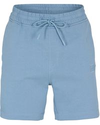 BOSS - Mid-Length Elasticated Drawstring Fleece Shorts - Lyst