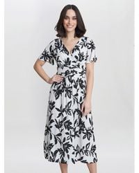 Gina Bacconi - Gabriella Jersey Print Dress - Lyst