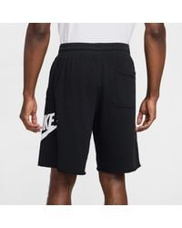 Nike - Club Alum Jersey Jogger Shorts - Lyst