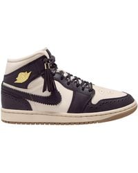 Nike - 1 Mid Se Leather High-Top Trainers - Lyst