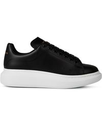 McQueen - Oversized Leather Trainers - Lyst