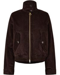 Barbour - Corduroy Bomber Jacket - Lyst