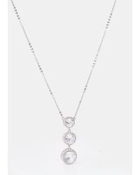 Mason Knight Yager - Triple Cubic Stone Connect Necklace - Lyst