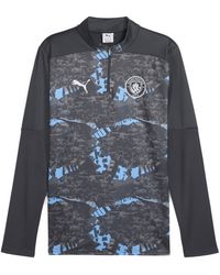 PUMA - Manchester City Pre Match Quarter-Zip Top 2024 2025 Adults - Lyst