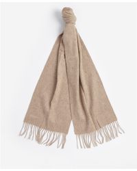 Barbour - Lambswool Woven Scarf - Lyst