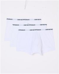 Emporio Armani - Core Logo Boxers 3-Pack - Lyst