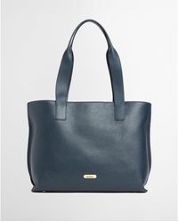 Barbour - Alder Leather Tote Bag - Lyst