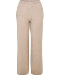 The Couture Club - Emblem Knit Trousers - Lyst
