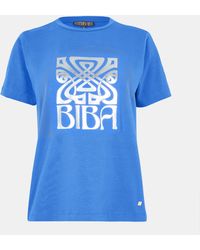 Biba - Logo T-Shirt - Lyst