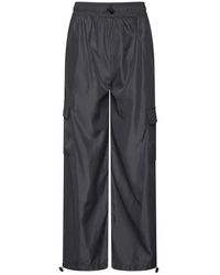 Gym King - Satin Cargo Open Hem Fleece Jogger - Lyst