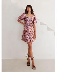Lovedrobe - Jacquard Mini Dress - Lyst