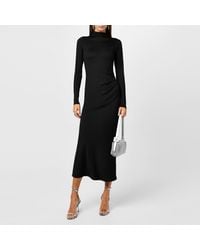 GOOD AMERICAN - Shine Rib Knitted Midi Bodycon Dress - Lyst