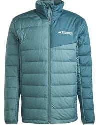 adidas - Mt Down Full-Zip Long-Sleeve Jacket - Lyst