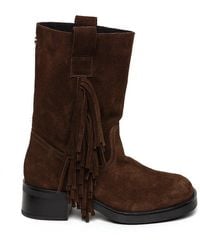 Steve Madden - Benedict Biker Boots - Lyst