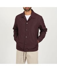 Brave Soul - Lightweight Coach Jacket With Drawcord Hem - Lyst