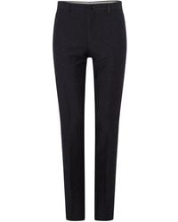 Paul Smith - Mid Fit Micro Grid Check Suit Trousers - Lyst