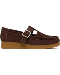 Clarks - Wallabee Evo Bar Suede Moc-Toe Shoes - Lyst