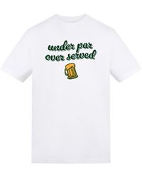 AWD - Adults Printed Golf Masters Tee - Lyst