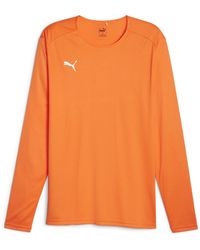 PUMA - Hoops Team Long Sleeve Performance Gym Top - Lyst