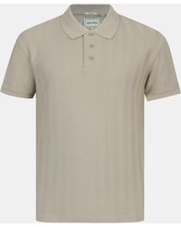 Jack Wills - Herringbone Cotton Short Sleeve Polo Shirt - Lyst