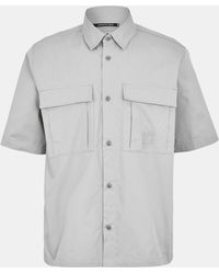CP COMPANY METROPOLIS - Short Sleeve Plain Shirt - Lyst