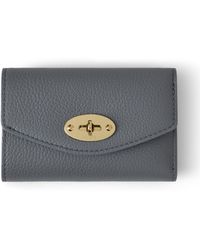 Mulberry - Darley Folded Multi-Card Wallet Foggy - Lyst