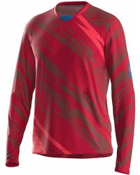 Bicycle Line - Ponente Upf 30+ V-Neck Long Sleeve Cycling Jersey - Lyst