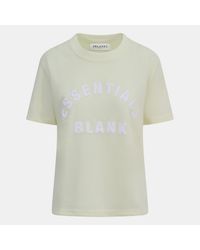Blank Essentials - Blank Arched Print Puff T-Shirt Ladies - Lyst