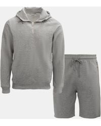 Firetrap - Hood Shirt And Short Set - Lyst