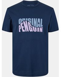 Original Penguin - Crew Neck Short Sleeve T-Shirt - Lyst