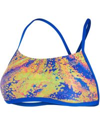Speedo - Alov Digi Crop Top Bikini - Lyst
