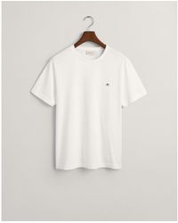 GANT - Regular Fit Shield T Shirt - Lyst